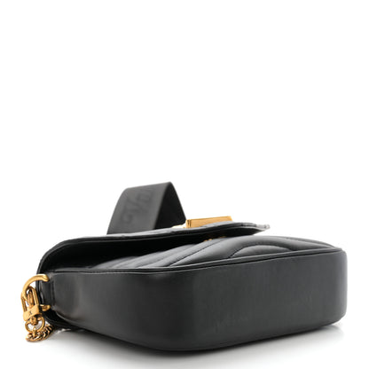 Louis Vuitton Calfskin New Wave Multi Pochette Black 4 of 9