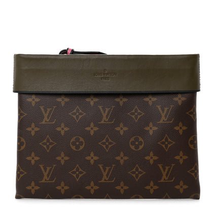 Louis Vuitton Monogram Tuileries Pochette Kaki 1 of 9