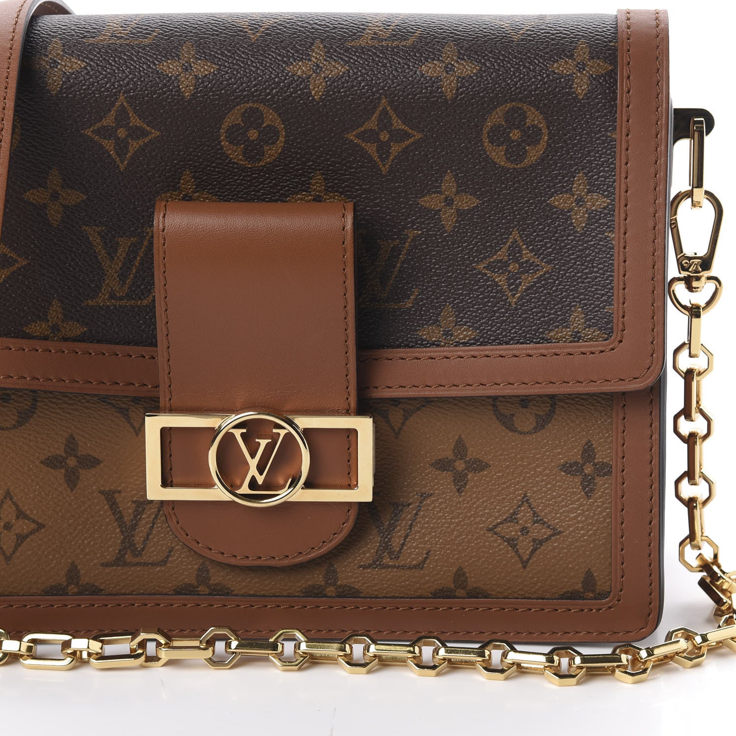 Louis Vuitton Reverse Monogram Dauphine MM 9 of 10