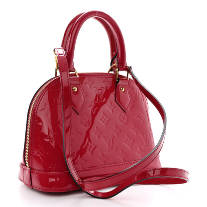 Louis Vuitton Vernis Alma BB Rose Indien 3 of 13