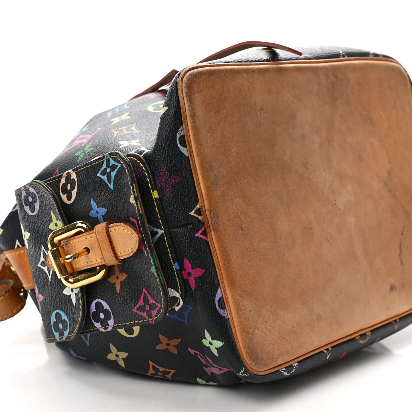 Monogram Multicolor Petit Noe Black
