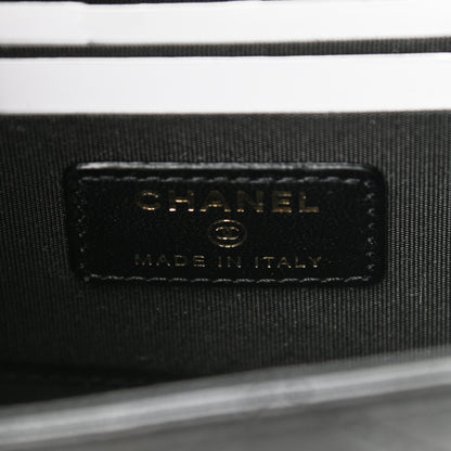 Chanel Lambskin Quilted Mini Trendy CC Chain Wallet Black 6 of 11