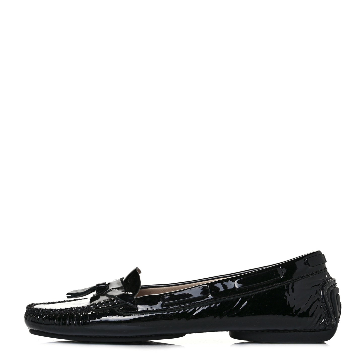 Patent CC Mocassin Loafers 38.5 Black