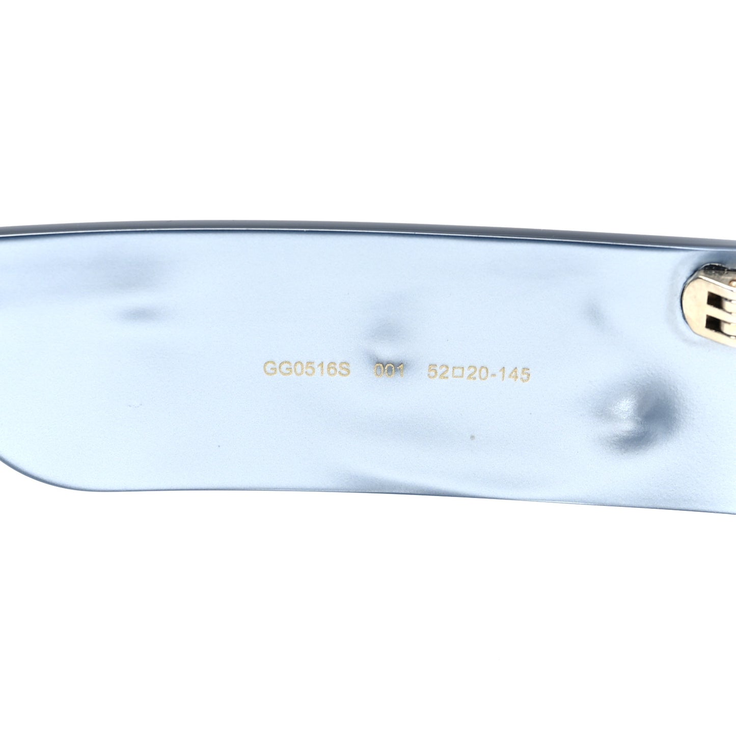 Acetate Rectangular Sunglasses GG0516S Black