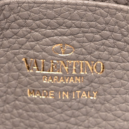 Valentino Garavani Grainy Calfskin Rockstud Crossbody Pouch Moon Taupe 6 of 12
