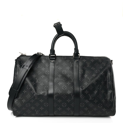 Louis Vuitton Monogram Eclipse Keepall Bandouliere 45 1 of 8