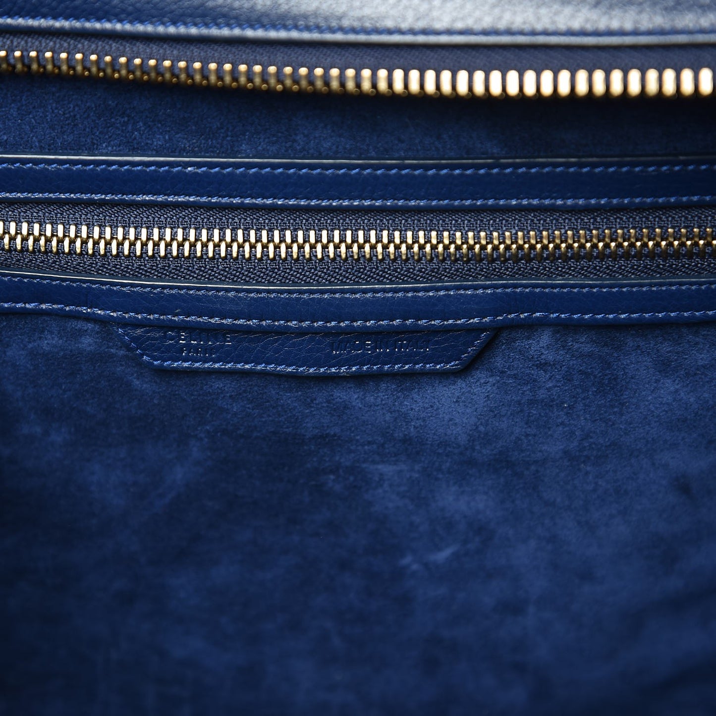 Drummed Calfskin Mini Luggage Orage