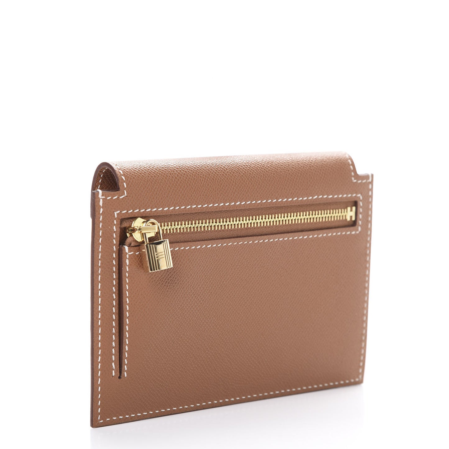 Epsom Kelly Pocket Compact Wallet Gold