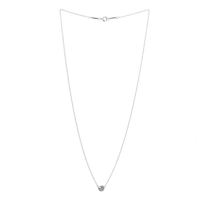 Tiffany Platinum Diamond .30ct Elsa Peretti Diamonds by the Yard Pendant Necklace 3 of 6