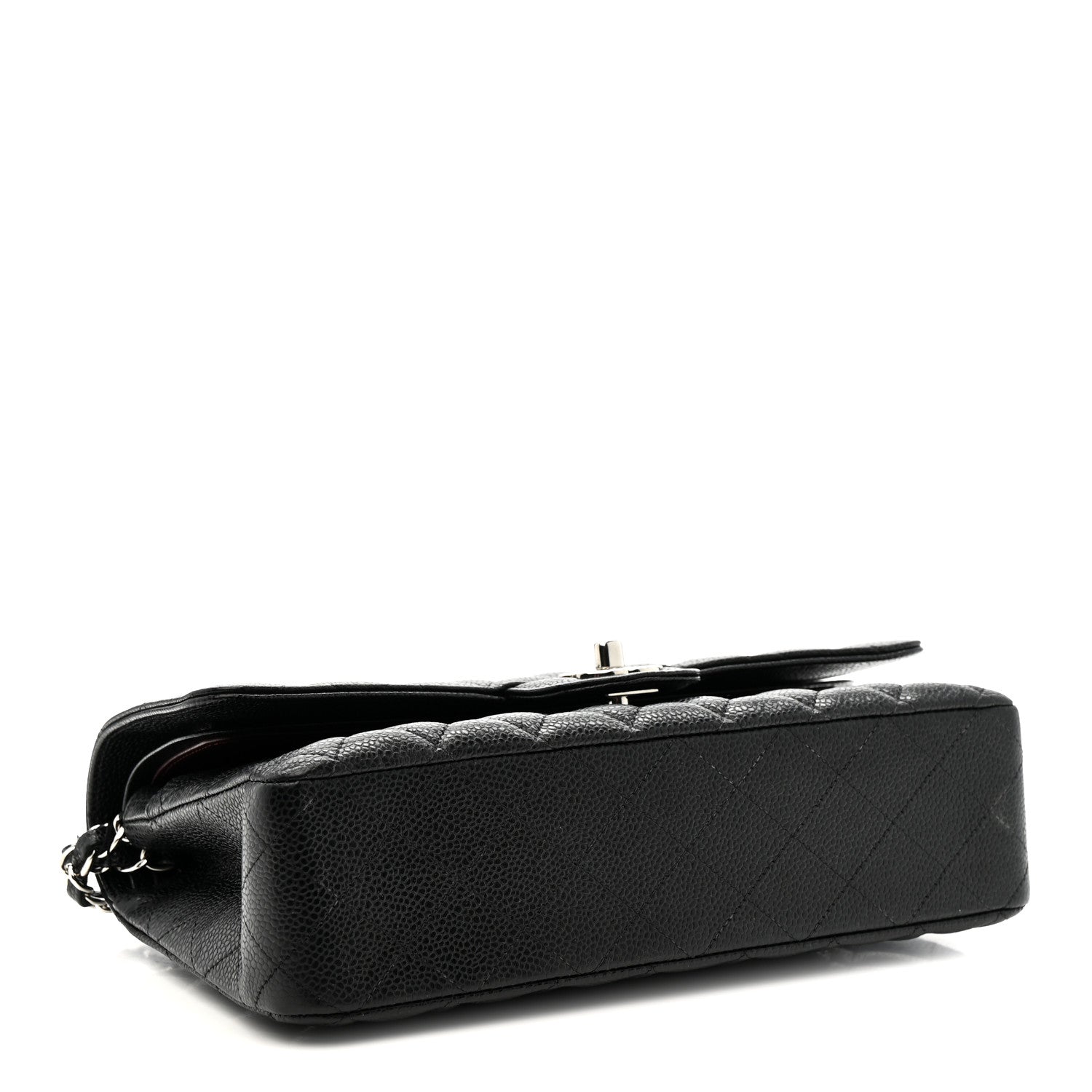 Chanel Caviar Quilted Medium Double Flap Black 7 of 19