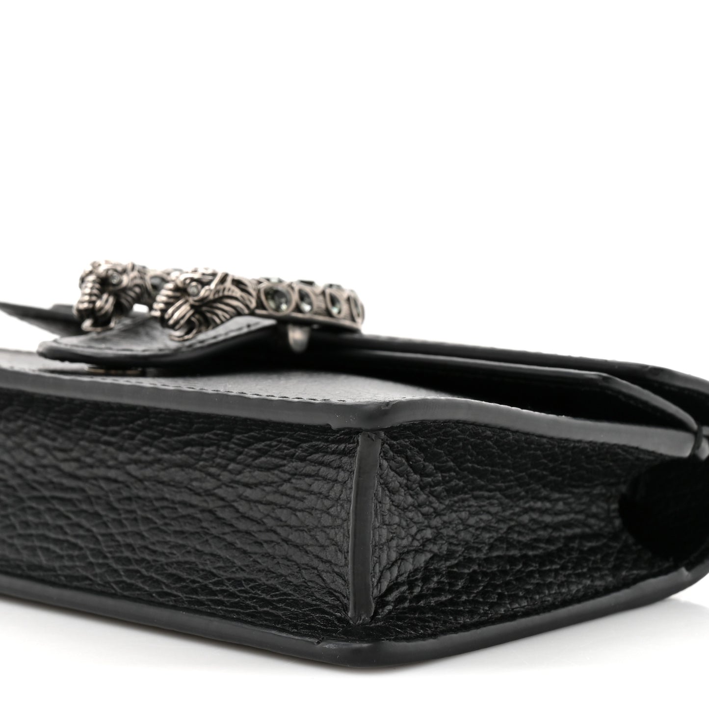 Calfskin Super Mini Dionysus Shoulder Bag Black
