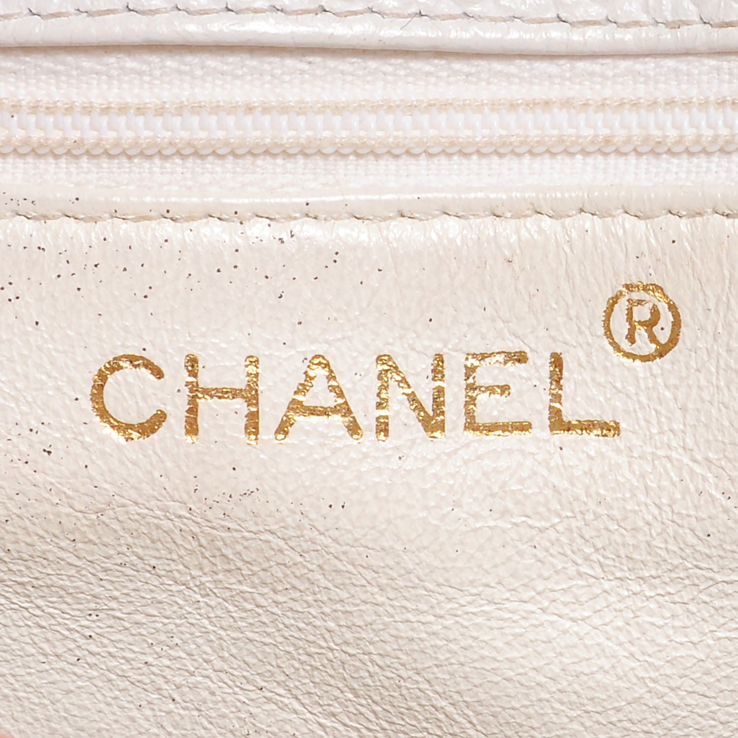 Chanel Caviar Quilted Shoulder Flap Bag White 7 of 9