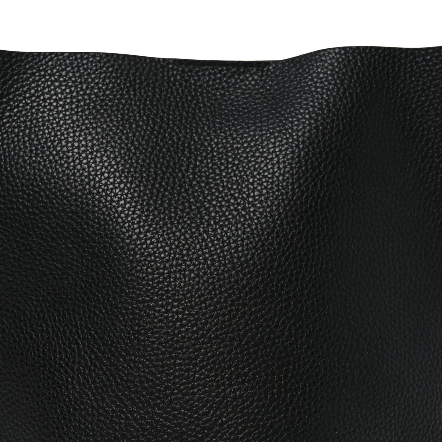 Pebbled Calfskin Small Everyday Cabas Black