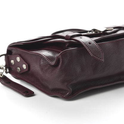 Proenza Schouler Lambskin Tiny PS1 Satchel Oxblood 6 of 9