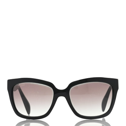 Prada Square Sunglasses SPR 07P Black 2 of 8