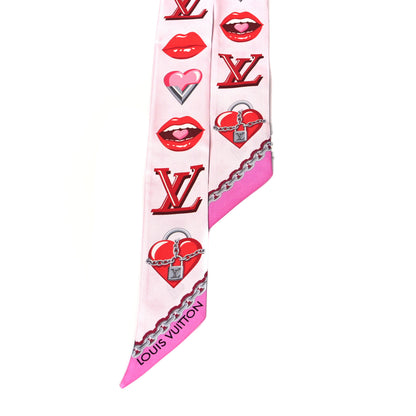 Louis Vuitton Silk Lucky Monogram BB Bandeau Rose Pop 2 of 3