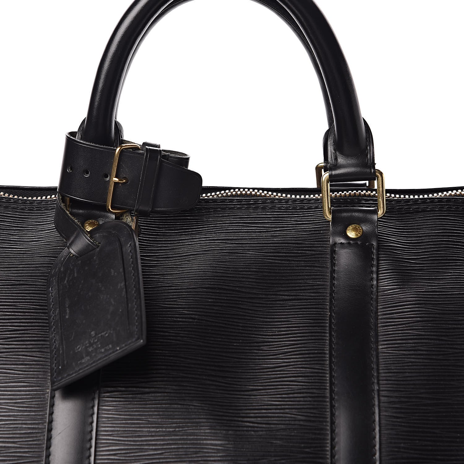 Louis Vuitton Epi Keepall 55 Black 19 of 21