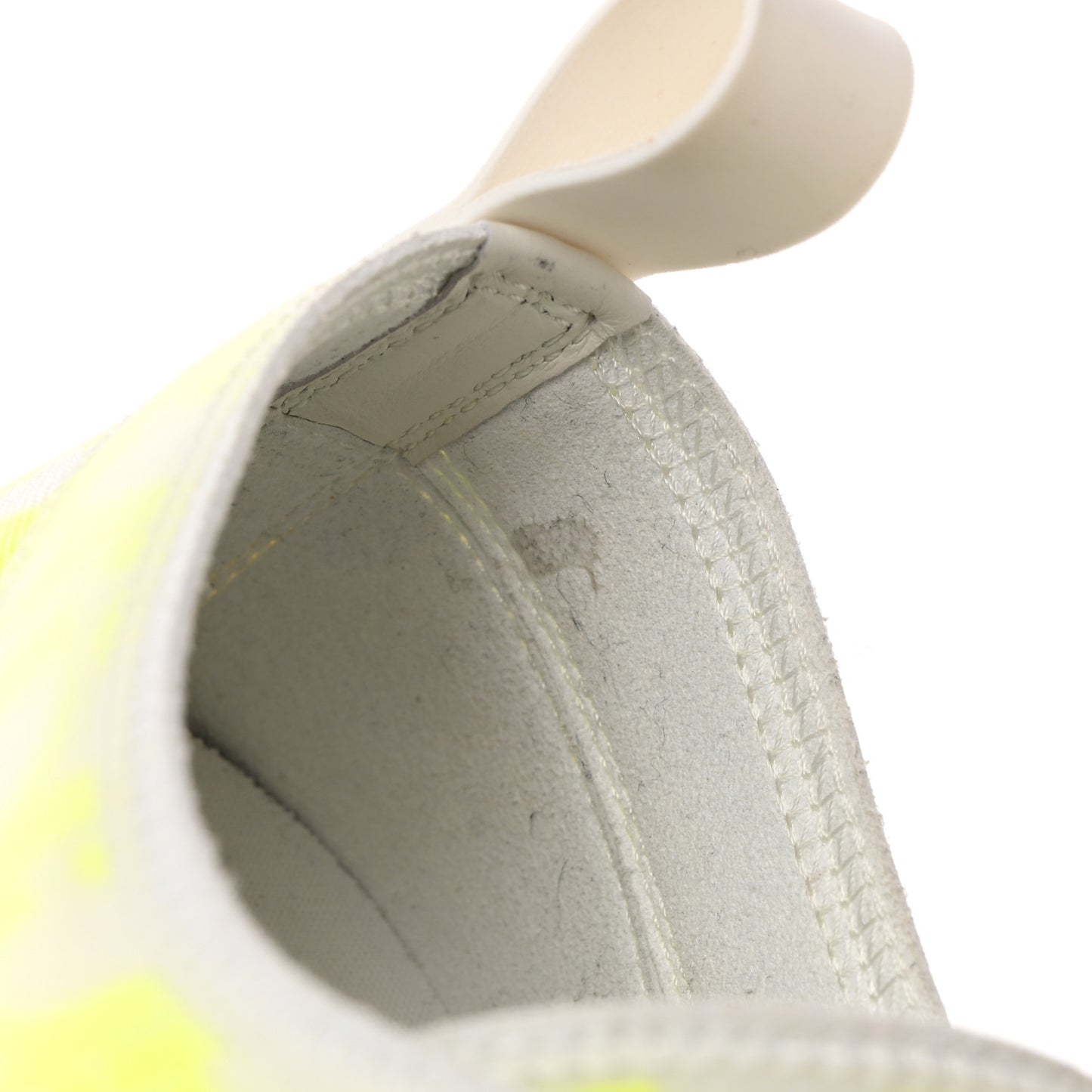 Technical Canvas Oblique Mens B23 Low Top Sneakers 45 Yellow