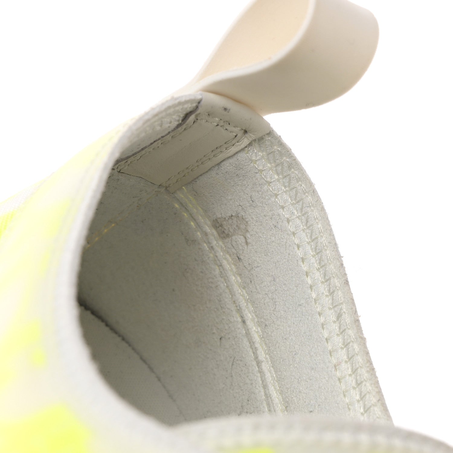 Christian Dior Technical Canvas Oblique Mens B23 Low Top Sneakers 45 Yellow 12 of 15
