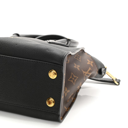 Louis Vuitton Calfskin Monogram On My Side PM Black 6 of 6