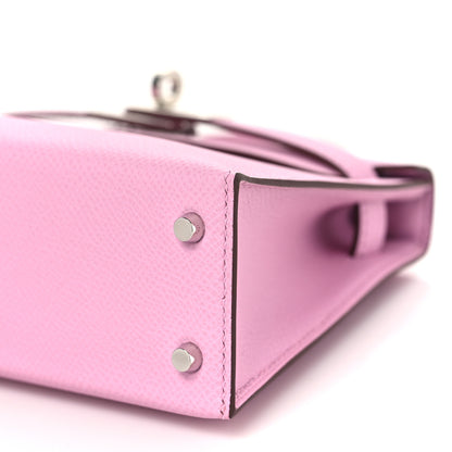 Hermes Epsom Mini Kelly Sellier 20 Mauve Sylvestre 9 of 10