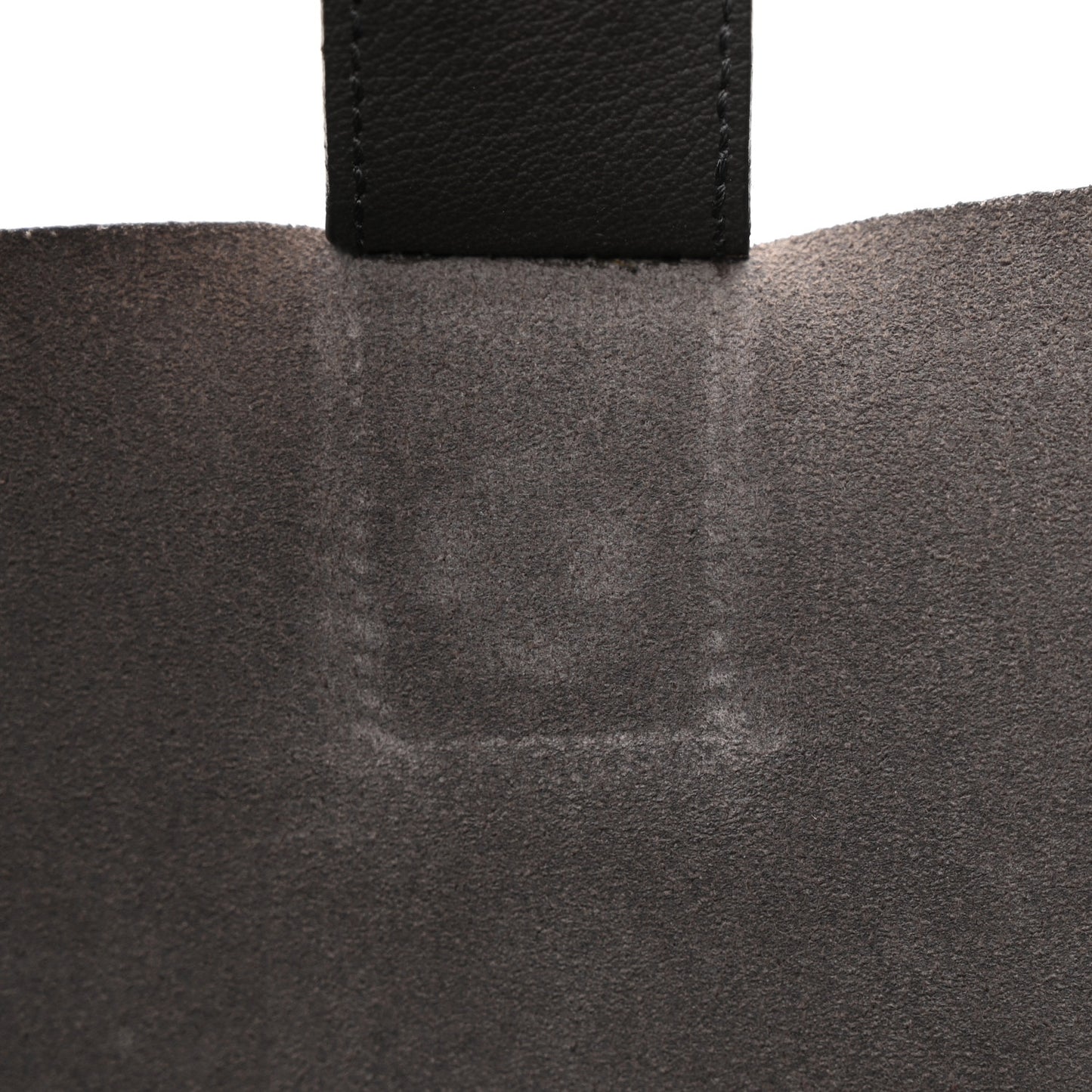 Calfskin Large Shopping Tote Asphalt