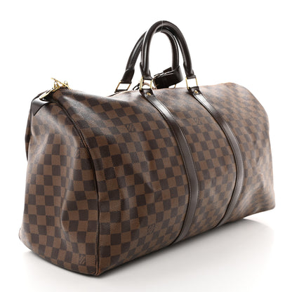 Louis Vuitton Damier Ebene Keepall 50 2 of 14