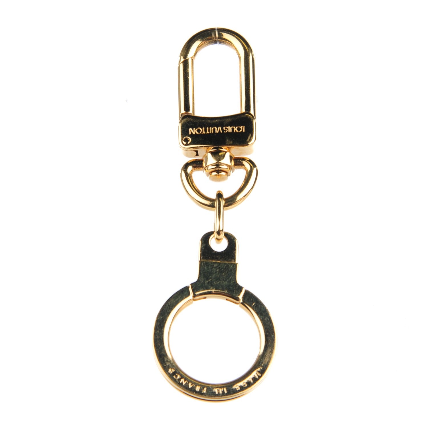 Louis Vuitton Pochette Extender Key Ring Gold 1 of 4