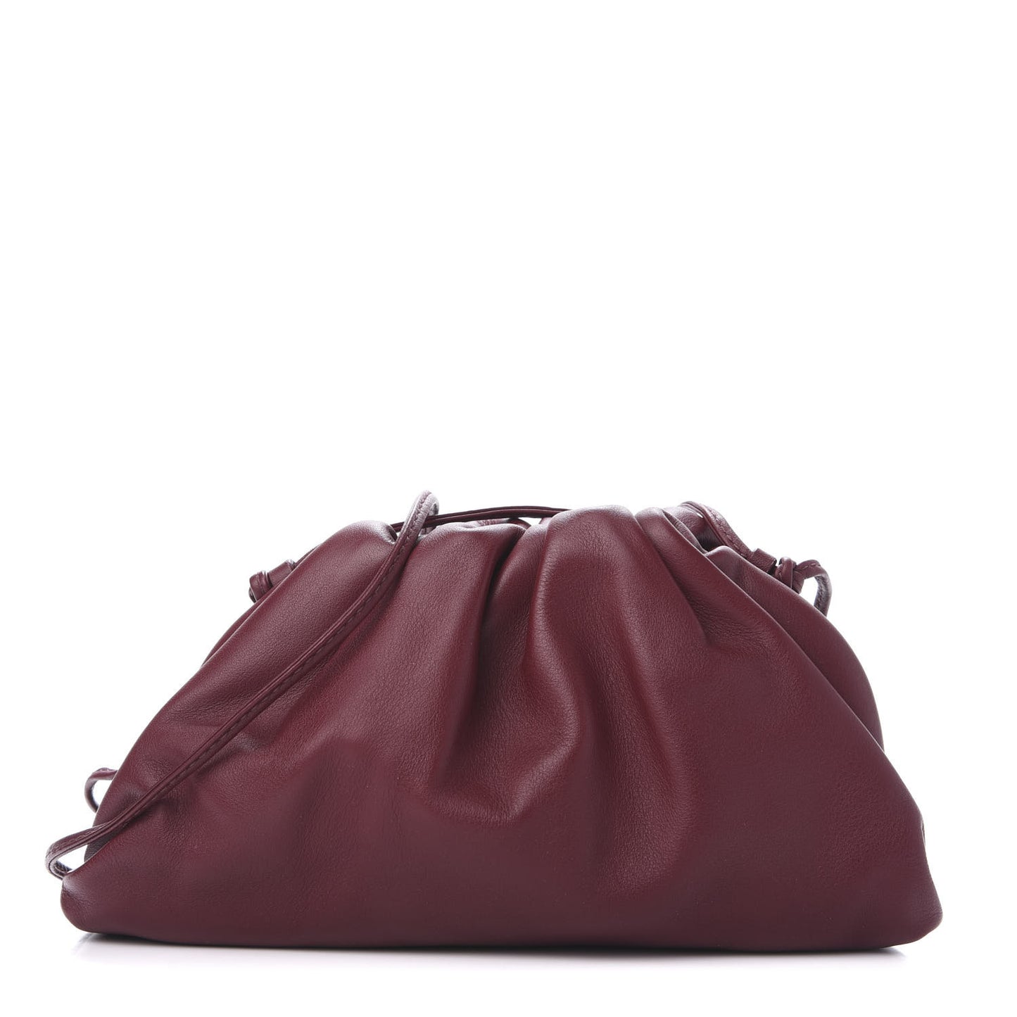 Butter Calfskin The Mini Pouch Bordeaux
