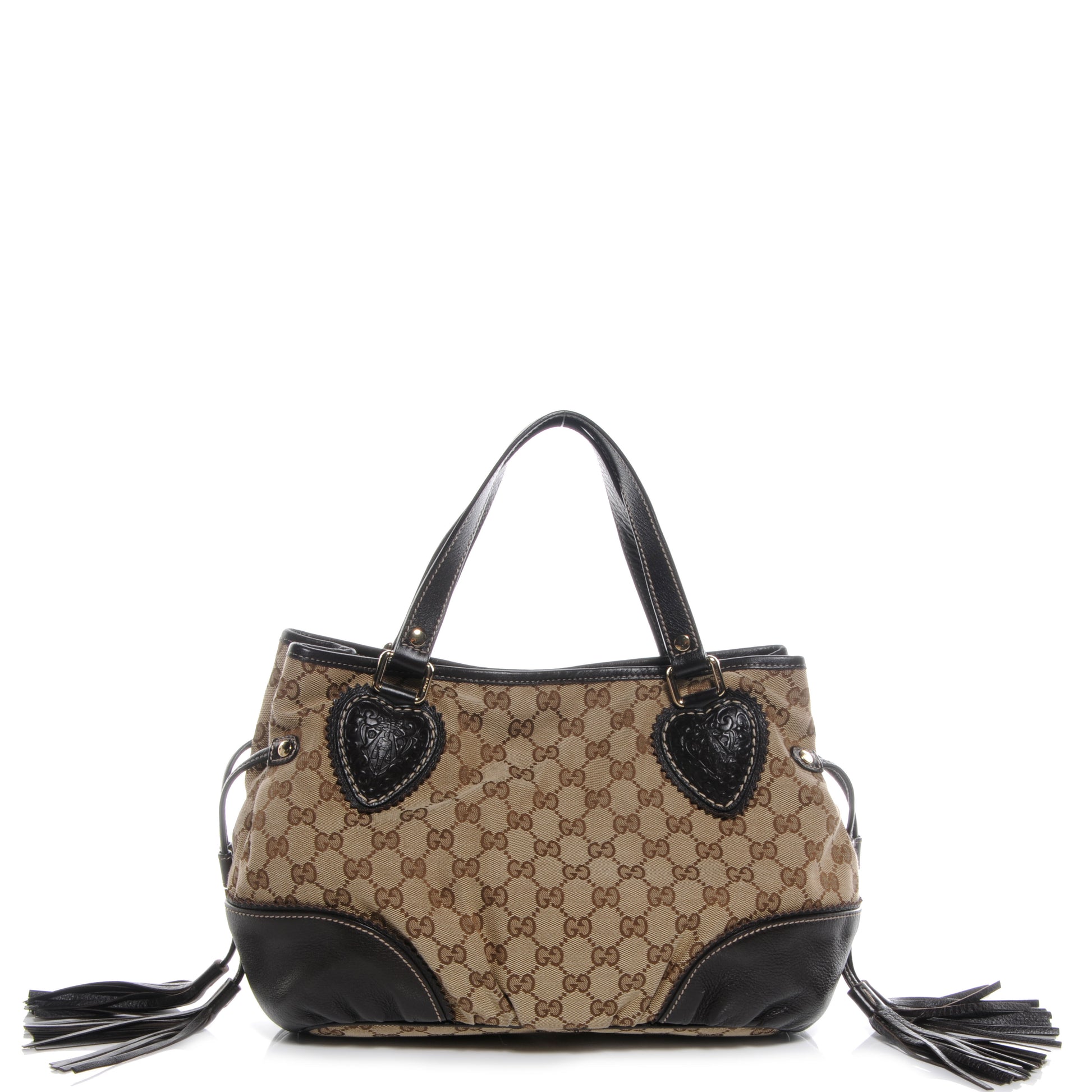Gucci Monogram Small Tribeca Bag Brown 1 of 8