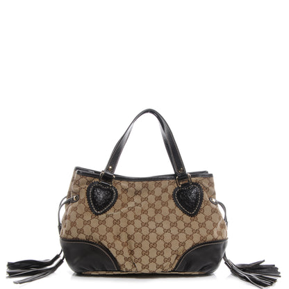 Gucci Monogram Small Tribeca Bag Brown 1 of 8