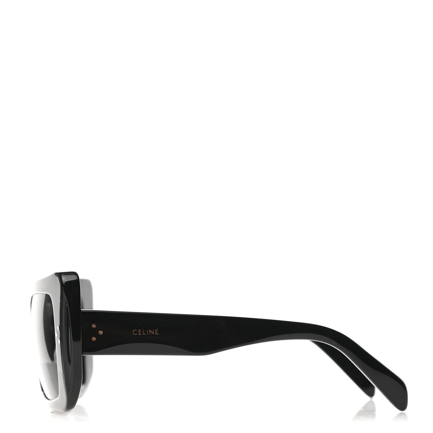 Acetate Square Sunglasses CL40156U Black