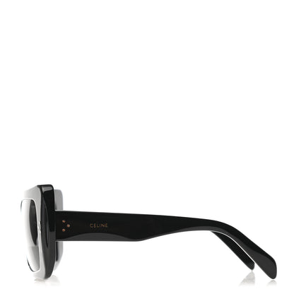 Celine Acetate Square Sunglasses CL40156U Black 3 of 6