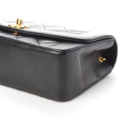 Chanel Lambskin Quilted Small Single Flap Black 8 of 9