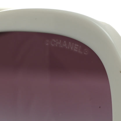Chanel Acetate Chain Sunglasses 5465-Q-A White 7 of 8