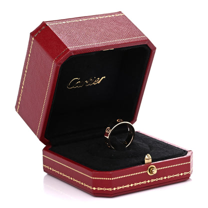 Cartier 18K Pink Gold 5.5mm LOVE Ring 54 6.75 6 of 6