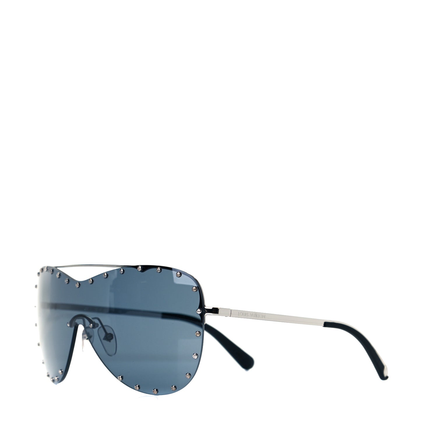 Metal The Party Shield Sunglasses Z1056W Black