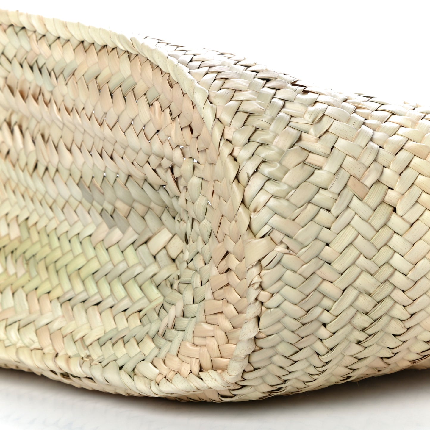 Raffia Large Basket Tote Bag Natural Tan