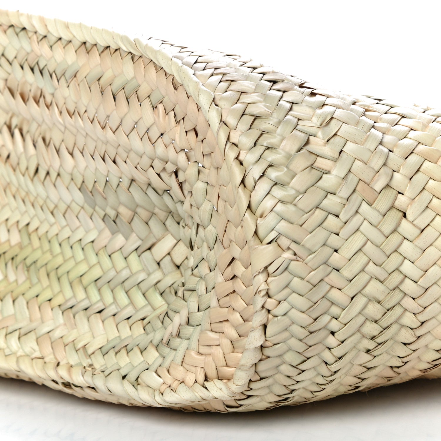 Loewe Raffia Large Basket Tote Bag Natural Tan 9 of 10