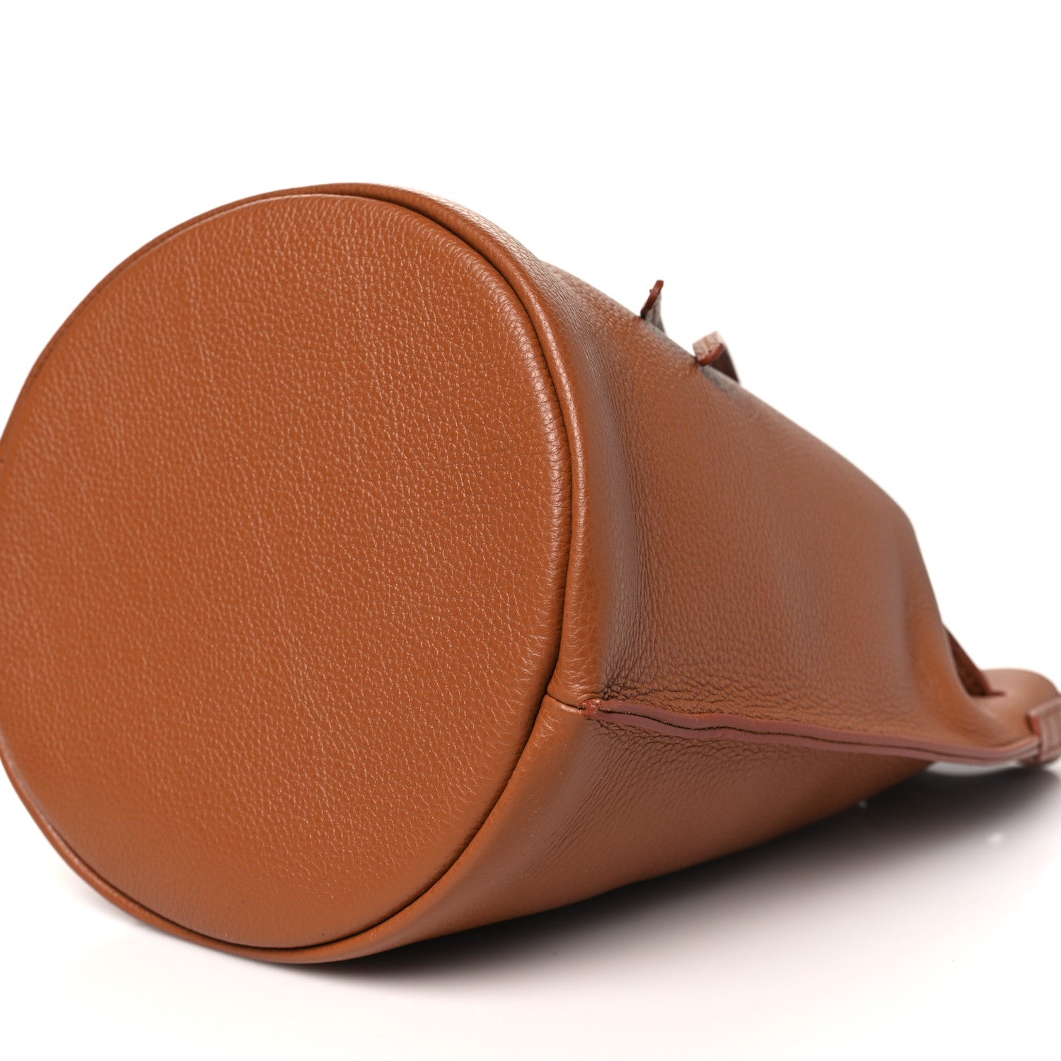 Mansur Gavriel Pebbled Calfskin Soft Bucket Bag Camello 9 of 9