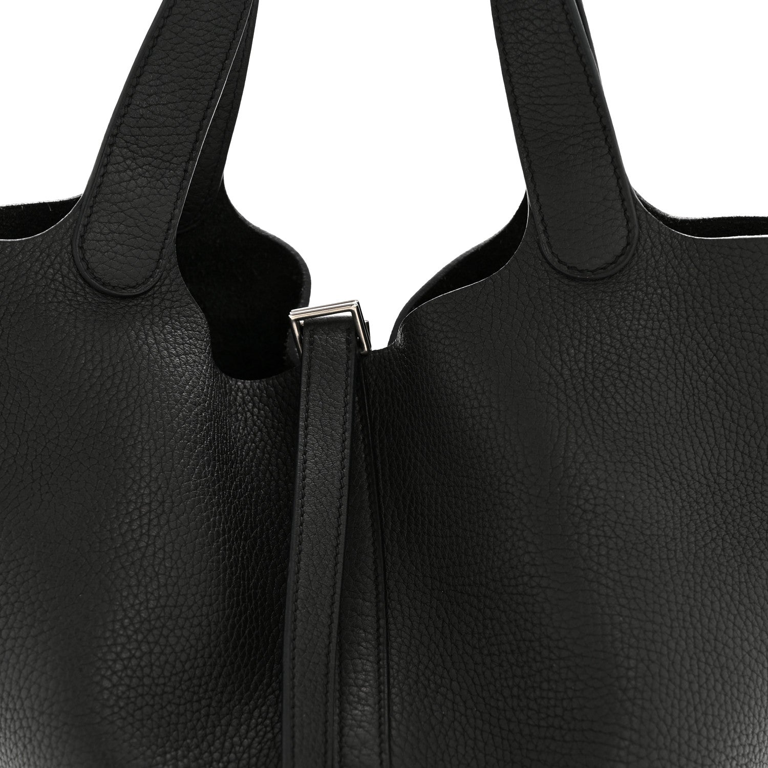 Hermes Taurillon Clemence Picotin Lock 22 MM Black 8 of 13