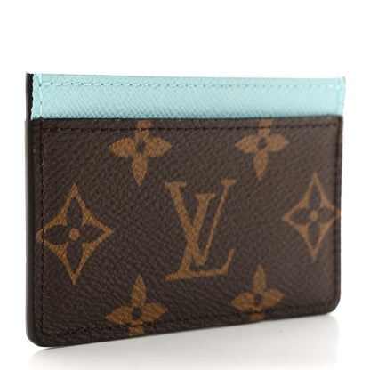 Louis Vuitton Monogram Vivienne Card Holder Animation Blue 3 of 7