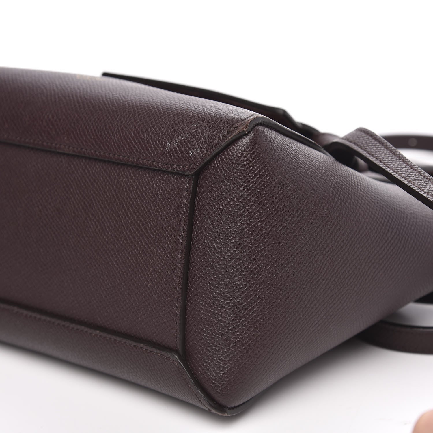 Celine Grained Calfskin Nano Belt Bag Brown 8 of 13