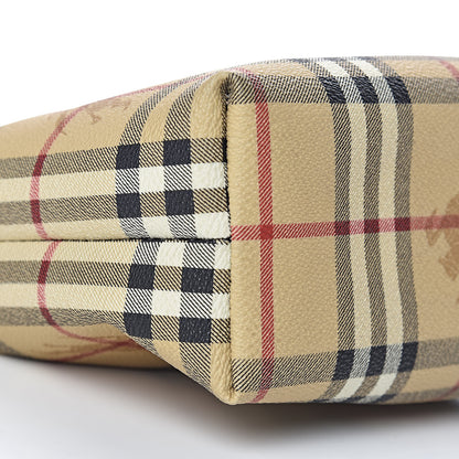 Burberry Haymarket Check Small Bag Red 8 of 10