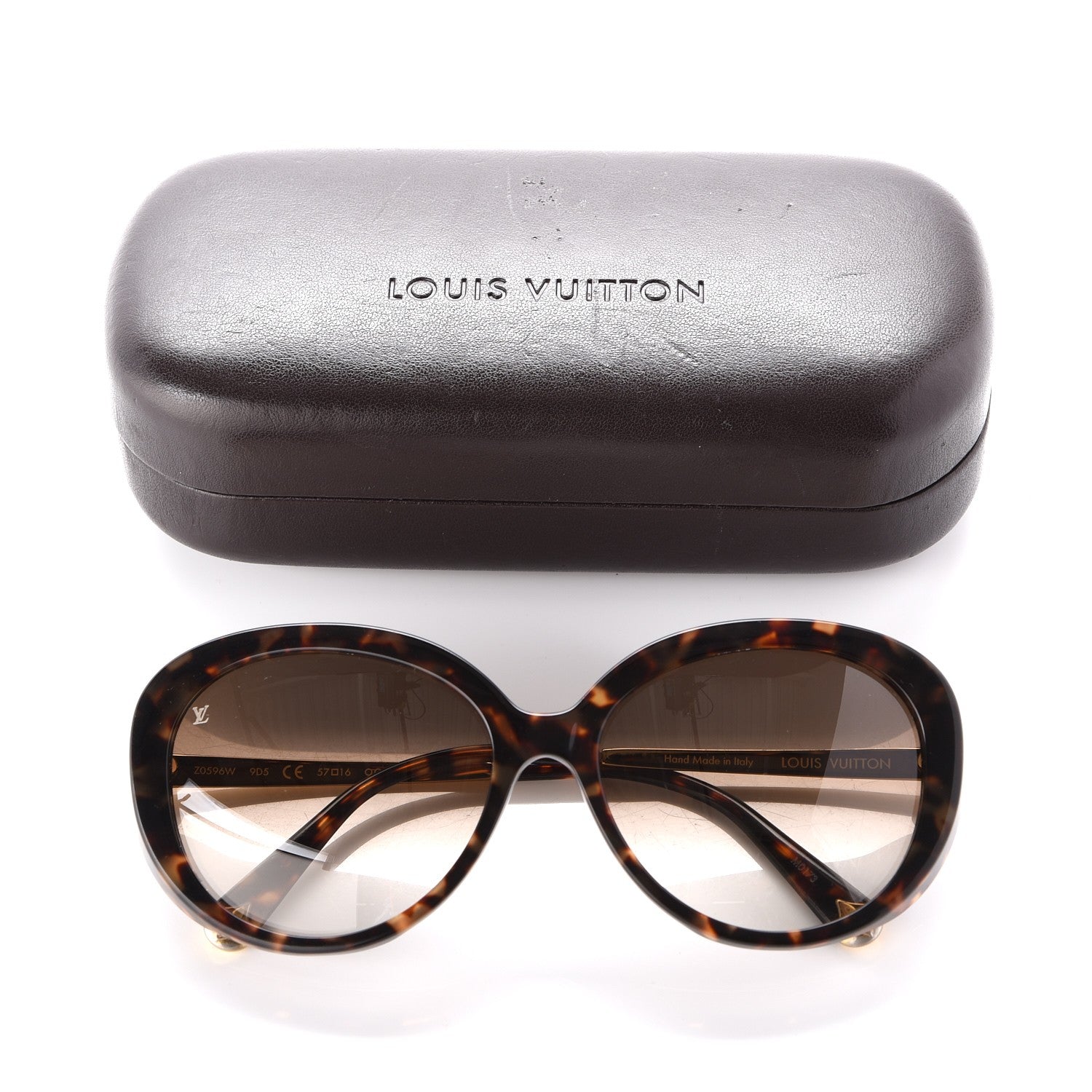 Louis Vuitton Acetate Bluebell Sunglasses Z0596W Tortoise 8 of 8
