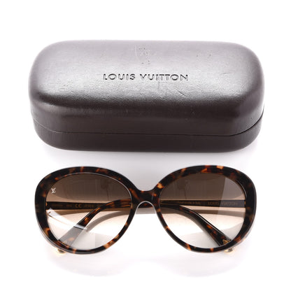 Louis Vuitton Acetate Bluebell Sunglasses Z0596W Tortoise 8 of 8