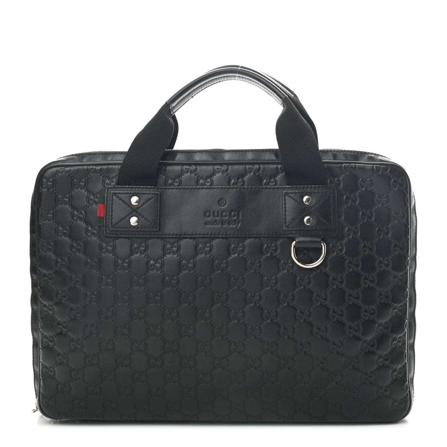 Guccissima Laptop Briefcase Black