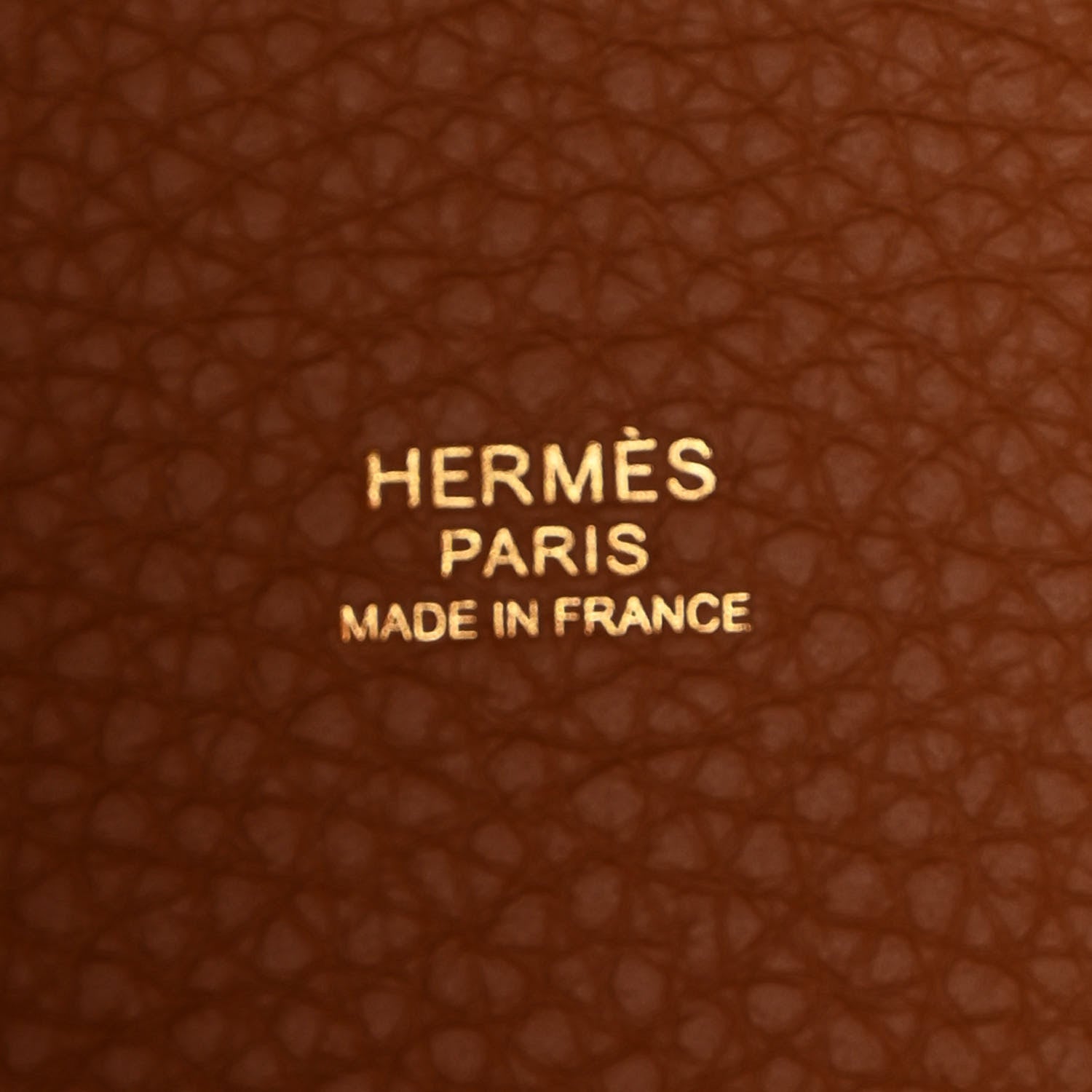 Hermes Taurillon Clemence Picotin Lock 22 MM Gold 6 of 11