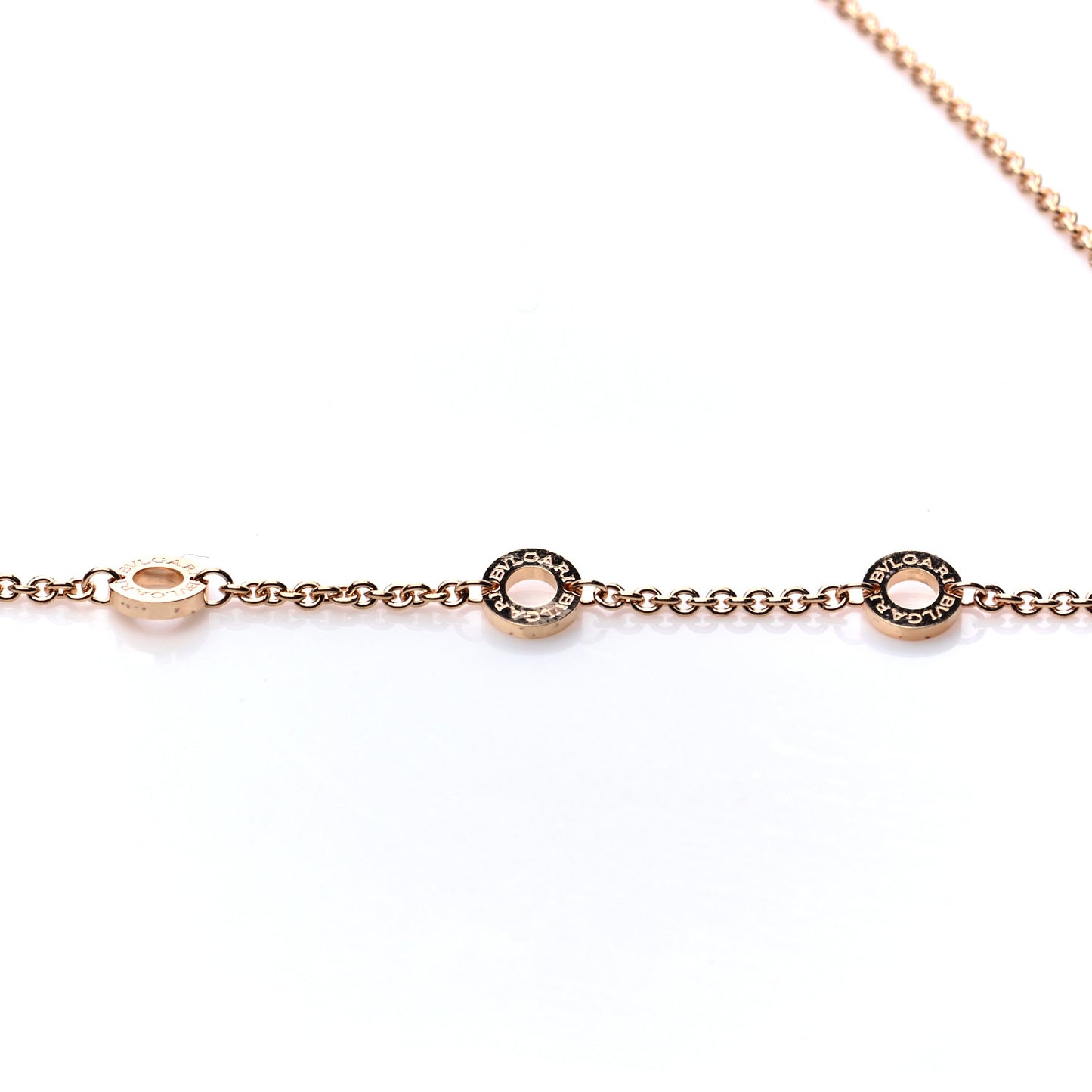 18K Rose Gold B.Zero1 Pendant Necklace