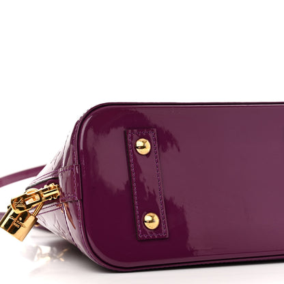 Louis Vuitton Vernis Alma BB Amethyste 9 of 10
